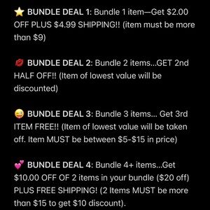 It’s Going Fast—BUNDLE DEAL BLOWOUT😃
